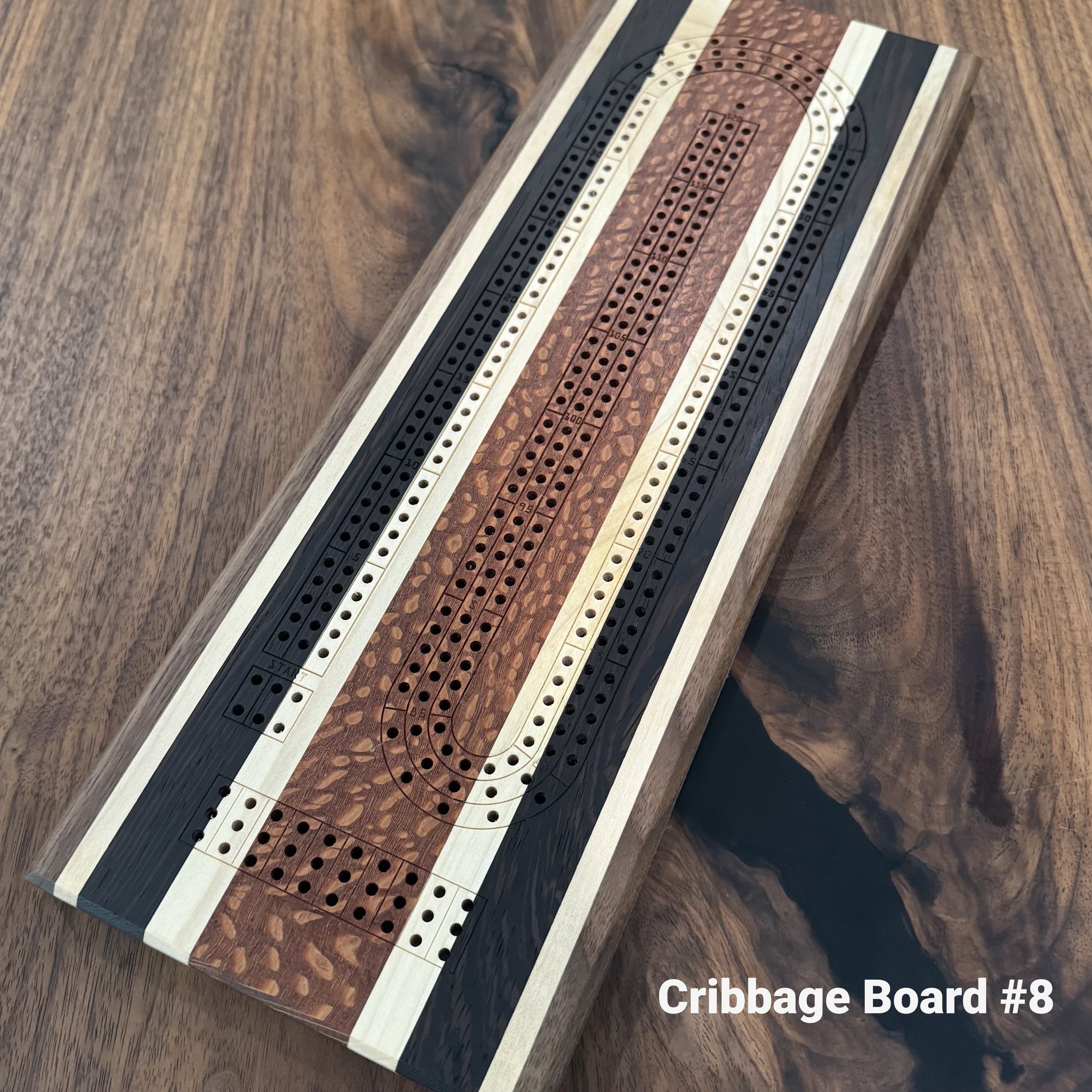 Cribbage Boards — Mercer & Sons Woodcrafts